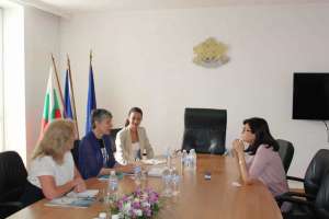 Меглена Кунева на среща с ръководството на "Америка за България". Снимка: Министерство на образованието и науката