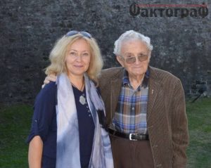 Анжел Вагенщайн с авторката на интервюто Ваня Ставрева. Снимка: Фактограф