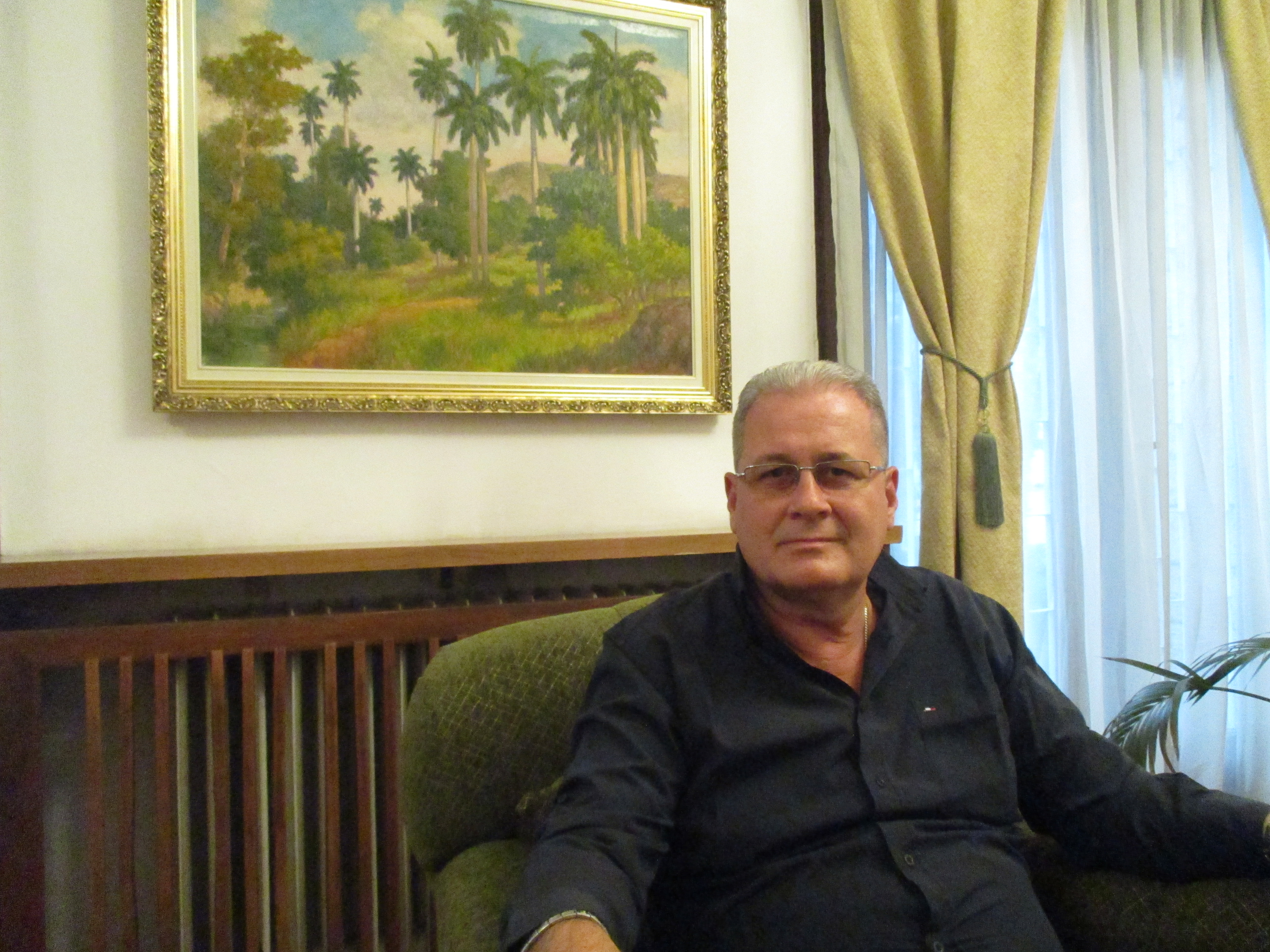 Елио Гамес, вицепрезидент на кубинския Институт за дружба между народите. Снимка: Къдринка Къдринова