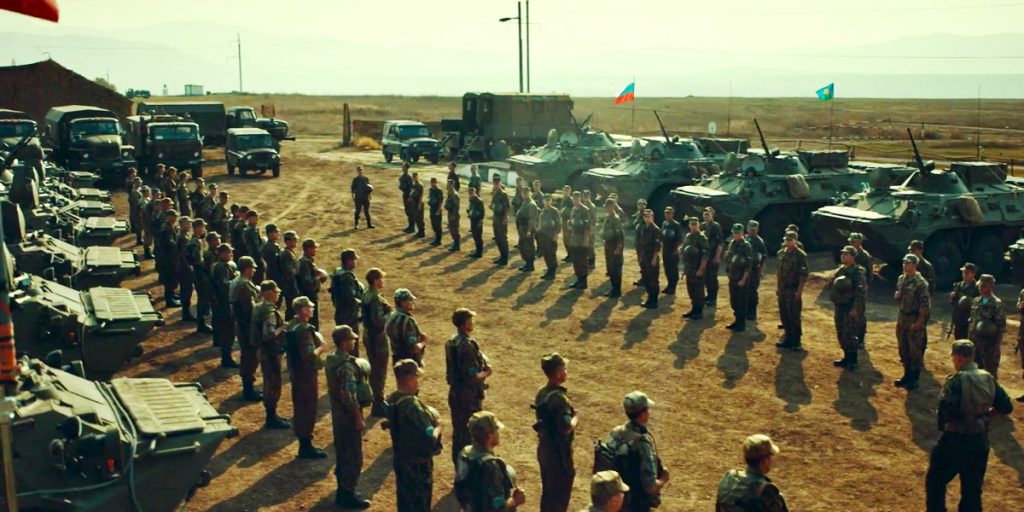 Руски бойци на летището в Прищина, 1999 г. Снимка: in.raiting