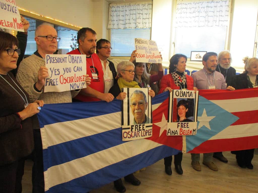 Участници в срещата настояха и за освобождаването на двама борца за независимост на Пуерто Рико от затворите в САЩ