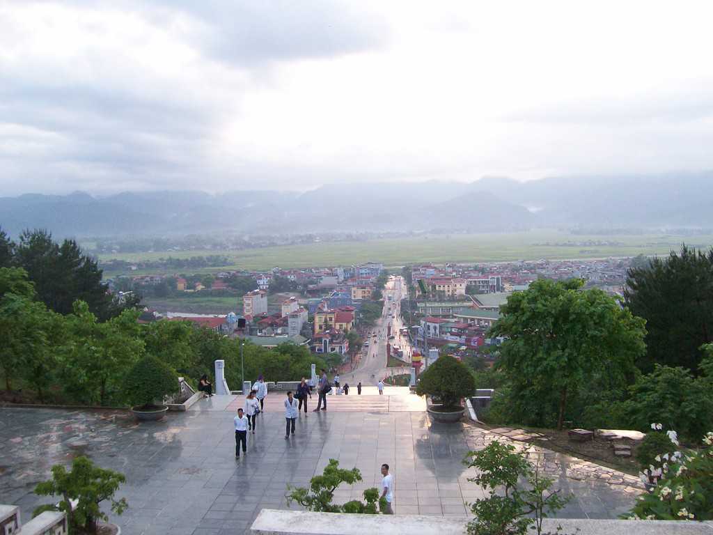 Изглед към днешния град Диен Биен Фу