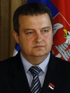 Външният министър Ивица Дачич си прави сметки я за премиер, я за президент. Снимка: Уикипедия
