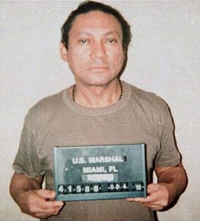 Американска полицейска снимка на Мануел Антонио Нориега от 1990 г. Снимка: Уикипедия