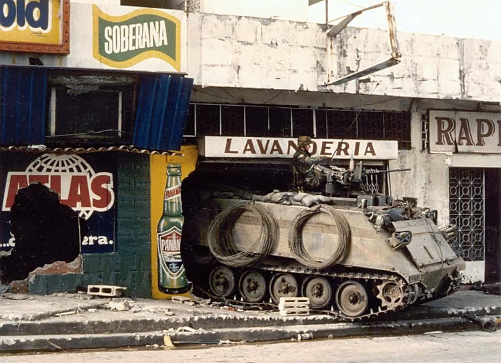 Такива "мили спомени" пазят панамците от американското нахлуване. Снимка: Уикипедия