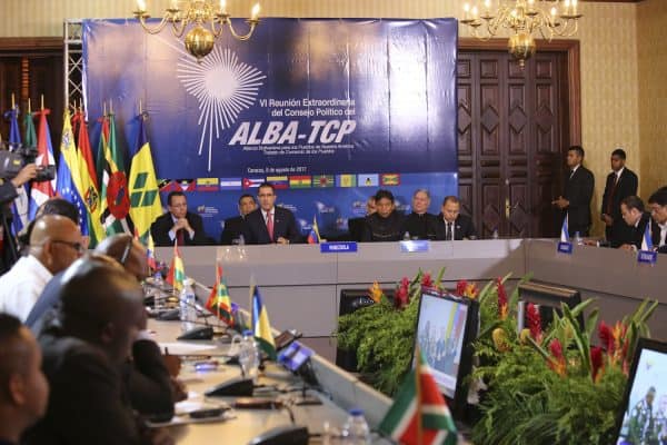 В Каракас се събра 6-тото извънредно заседание на Политическия съвет на ALBA-TCP. Снимка: VTV