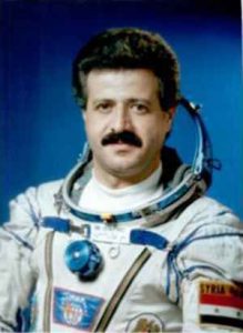 Сирийският космонавт Мухамед Ахмед Фарис лети през 1987 г.