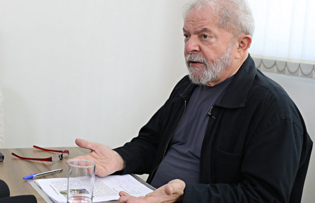 Инасио Лула да Силва по време на интервюто. Снимка: Brasil de Fato