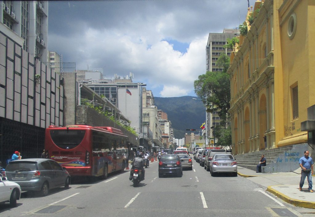 По улиците на Каракас. Снимка: Къдринка Къдринова