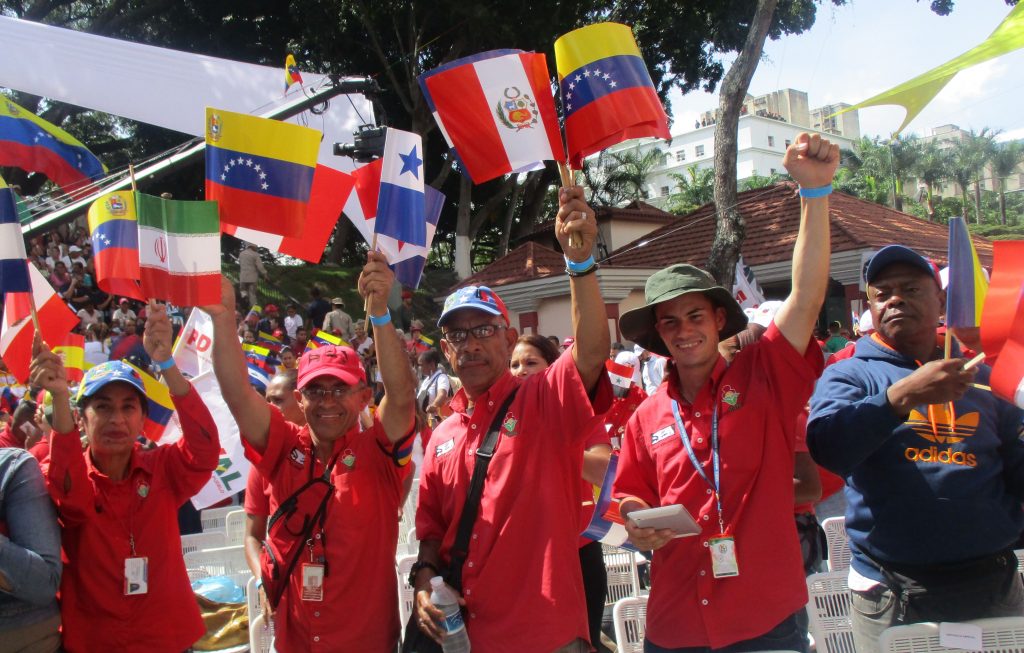 Боливарската революция не спира да ентусиазира голяма част от венесуелците. Снимка: Къдринка Къдринова
