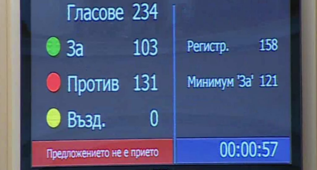 Кадър: parliament.bg/tv