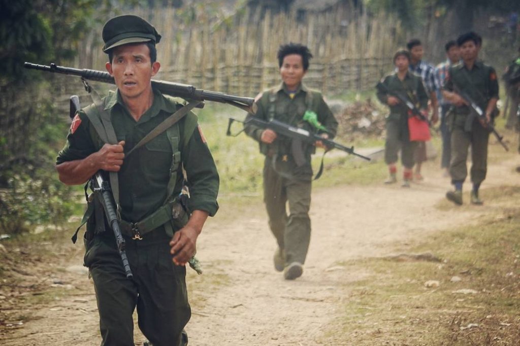 Качините воюват с бирманското правителство от 1961 г., но при последната ескалация на конфликта губят все повече територии. Снимка: everydaykachin