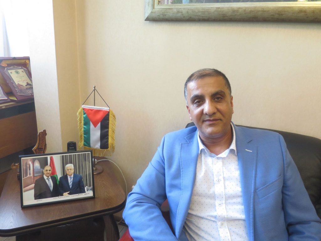 Н. Пр. Ахмад Ал-Мадбух, извънреден и пълномощен посланик на Държавата Палестина у нас. Снимка: Мая Ценова