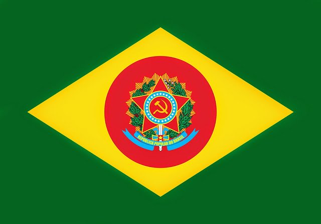 А такова може да е знамето на "Автономната бразилска социалистическа република". Снимка: Туитър