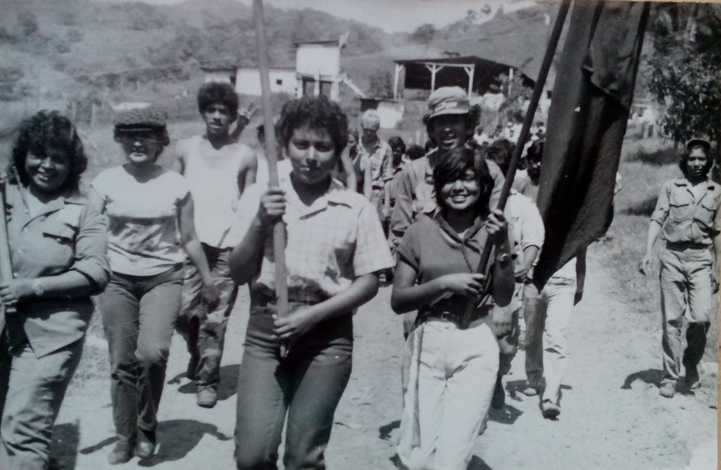 Никарагуанскте бригадири, които бяха с нас в Ел Улар, бяха ученици от гимназиите в градовете Матагалпа, Хинотега, Естели, Себако, Сан Исидро. Снимка: Къдринка Къдринова