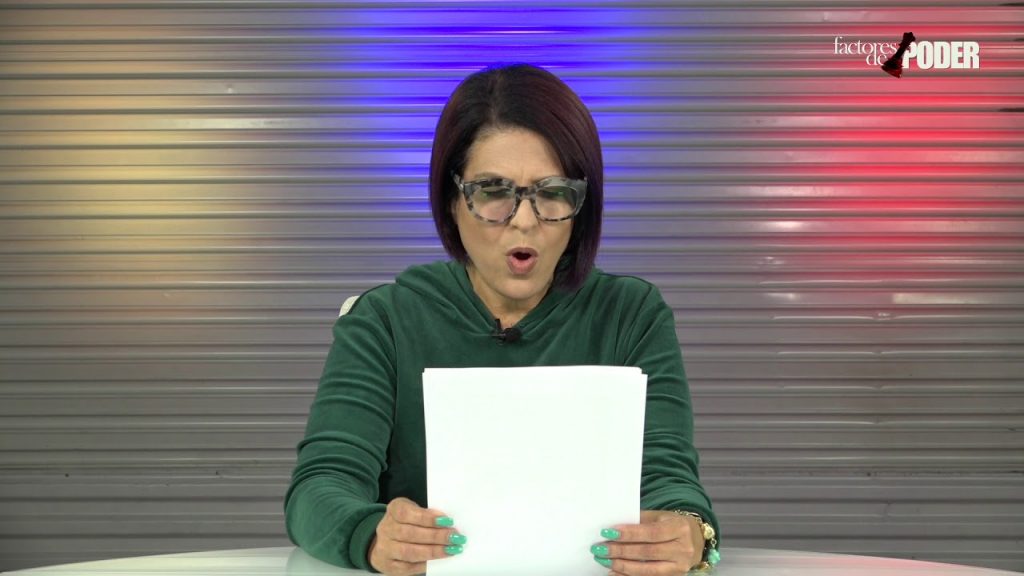 Патрисия Полео чете прокламацията за "Операция Феникс", зовяща към преврат във Венесуела. Снимка: YouTube