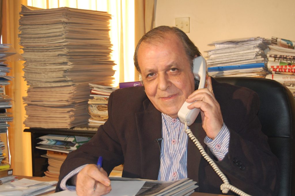 Шенер Левент – най-„скандалният” журналист в Кипър. Снимка: архив на авторката