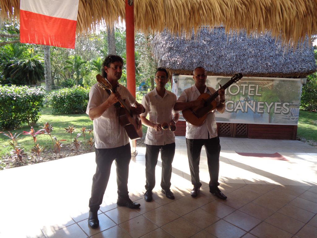 Песента за Че Гевара ни посреща на входа на почивния комплекс Los Caneyes. Снимка: Къдринка Къдринова