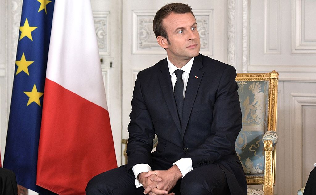 Президентът на Франция Еманюел Макрон излезе с призив за "Европейско обновление". Снимка:  Wikimedia Commons