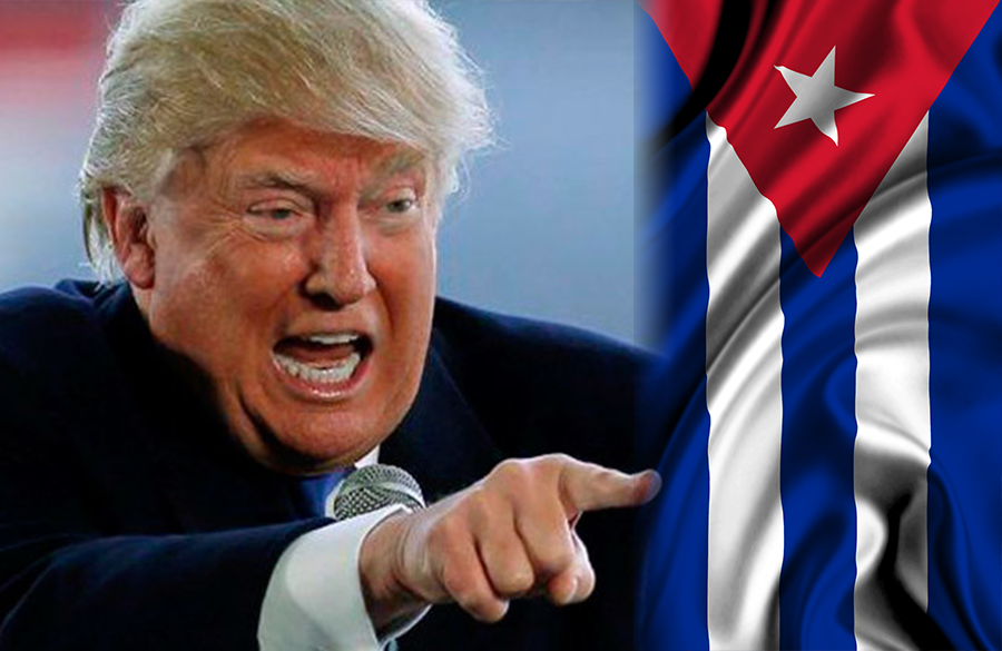 Обсесията на Тръмп да бие по Куба не го пуска и в последните му дни на власт. Снимка: judith-teichman.com