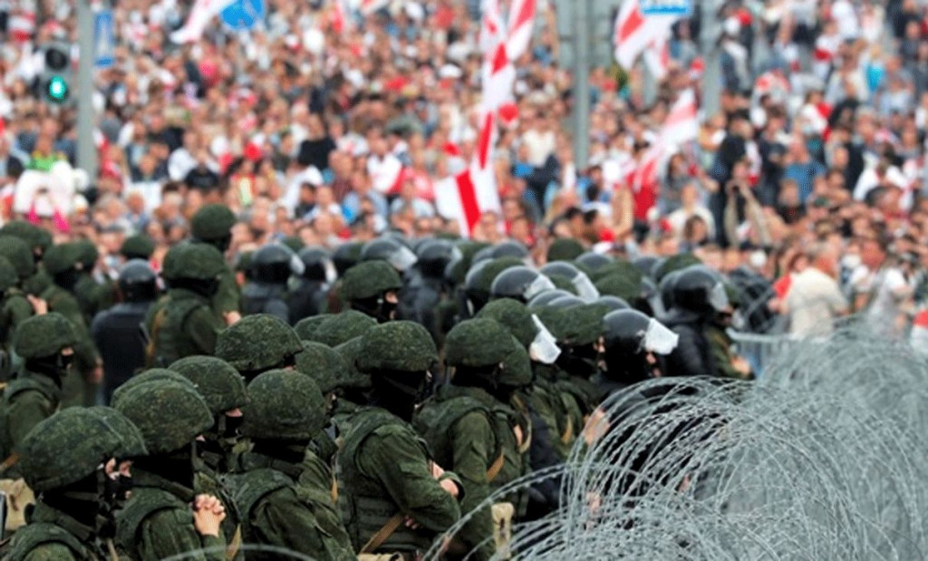 Масовите протести и силовият отговор на властта в Беларус от миналото лято сега няма как да се повторят - хората са обезсърчени. Снимка: www.rokna.net