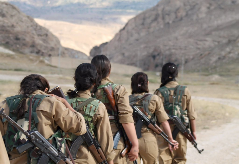 Бойци на YJŞ в Синджар. Kurdishstruggle / Flickr