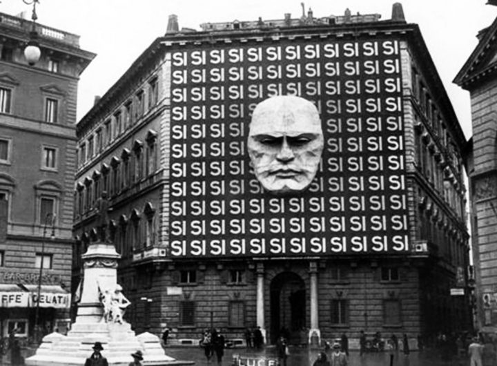 The headquarters of Mussolini's Italian Fascist Party, 1934