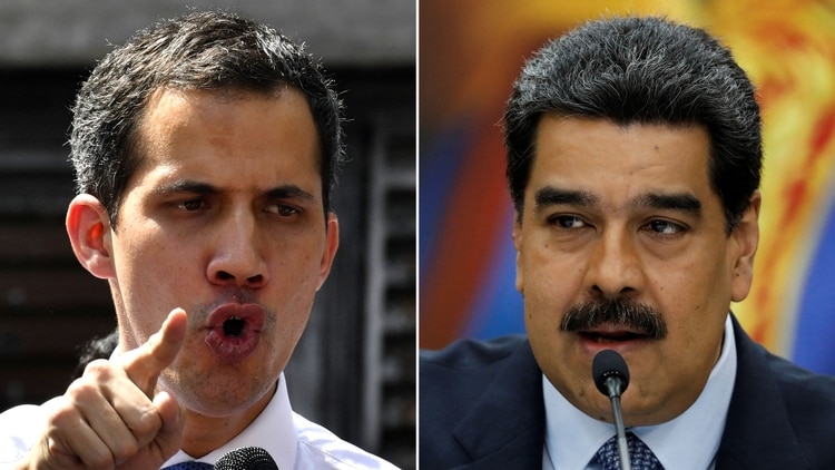 Фиаското на авантюрата с Хуан Гуайдо (вляво) сега кара дори радикалите от венесуелската опозиция да търсят диалог с правителството на президента Николас Мадуро. Снимка: infobae.com