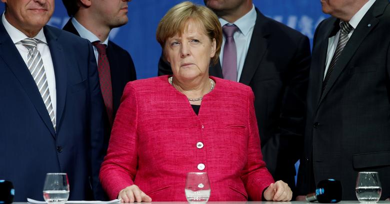 Ангела Меркел ще продължи да изпълнява длъжността канцлер до съставянето на ново правителство. Снимка: Ройтерс.