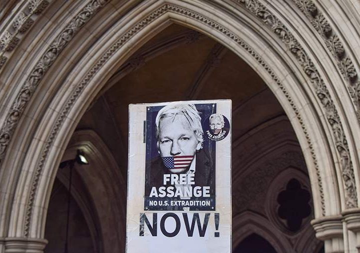 Международното движевие в подкрепа на Асанж не спирада настоява за освобождаването му. Снимка: Global Look Press