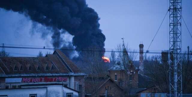 Рано сутринта Русия нанесе удари по обекти на военната инфраструктура из цяла Украйна. Снимка: antikor.com.ua