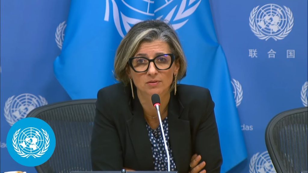 Франческа Албанезе, специален докладчик на ООН за положението с човешките права на палестинските територии. Снимка: X/Twitter