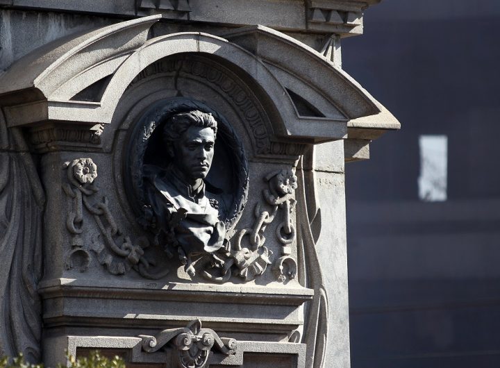 Фрагмент от паметника на Васил Левски в София