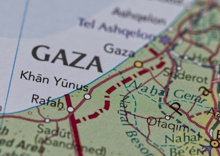 Gaza,Town,Of,Gaza,Strip,,Israel,,October,10,,2023
