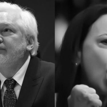 Джулиан Асанж подаде иск срещу Фондация „Алфред Нобел“ заради присъждането на Нобелова награда за мир на Мария Корина Мачадо. Снимка: Х